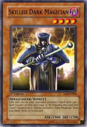 Skilled Dark Magician — Structure Deck: Spellcaster's Judgment