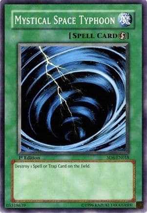 Mystical Space Typhoon — Structure Deck: Spellcaster's Judgment