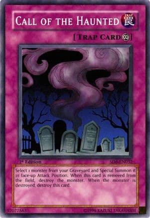 Call Of The Haunted — Structure Deck: Spellcaster's Judgment Yu-Gi-Oh! card by KAZUKI TAKAHASHI