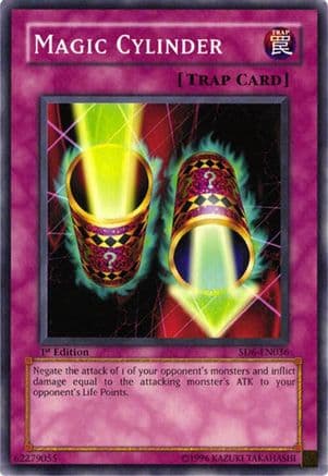 Magic Cylinder — Structure Deck: Spellcaster's Judgment Yu-Gi-Oh! card by KAZUKI TAKAHASHI