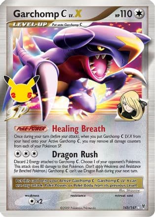 Garchomp C LV.X — Celebrations: Classic Collection Pokémon TCG card by Shizurow