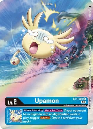 Upamon (1-Year Anniversary Box Topper) — Release Special Booster 1.0
