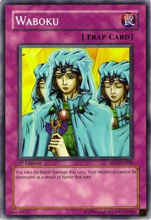 Waboku — Structure Deck: Invincible Fortress Yu-Gi-Oh! card by KAZUKI TAKAHASHI
