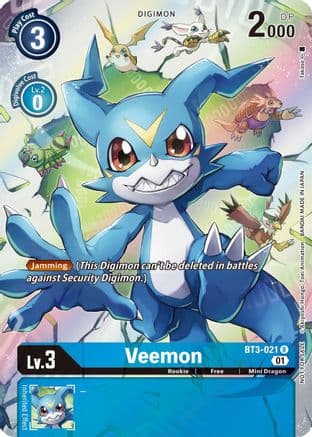 Veemon (1-Year Anniversary Box Topper) — Release Special Booster 1.0
