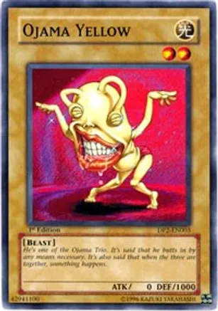 Ojama Yellow — Duelist Pack 2: Chazz Princeton