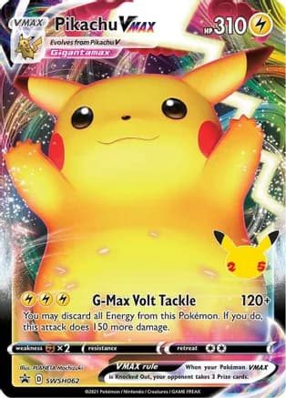 Pikachu VMAX - SWSH062 — SWSH: Sword & Shield Promo Cards