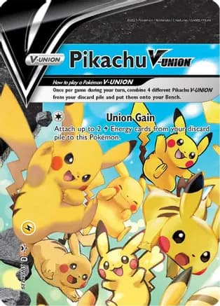 Pikachu V-Union - SWSH139 — SWSH: Sword & Shield Promo Cards
