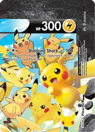 Pikachu V-Union - SWSH140 — SWSH: Sword & Shield Promo Cards