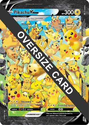Pikachu V-UNION — Jumbo Cards