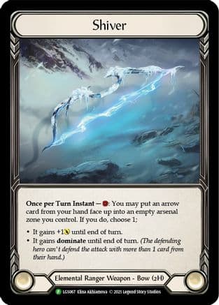 Shiver - LGS067 — Flesh and Blood: Promo Cards