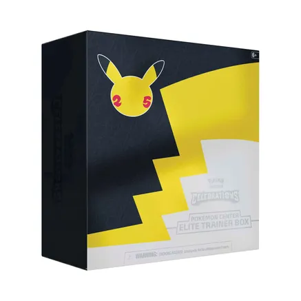 Celebrations Pokemon Center Elite Trainer Box (Exclusive) — Celebrations