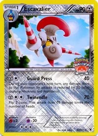 Escavalier - 80/101 (Championship Series) — League & Championship Cards