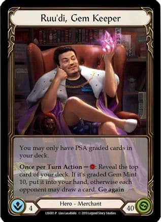Ruu'di, Gem Keeper - LSS001 — Flesh and Blood: Promo Cards
