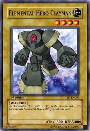 Elemental Hero Clayman — Starter Deck 2006 Yu-Gi-Oh! card by KAZUKI TAKAHASHI