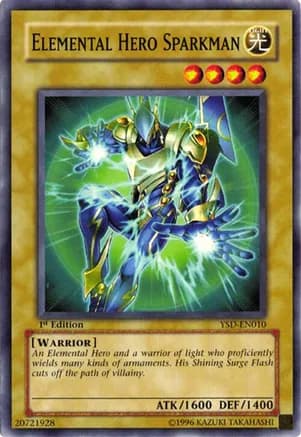 Elemental Hero Sparkman — Starter Deck 2006