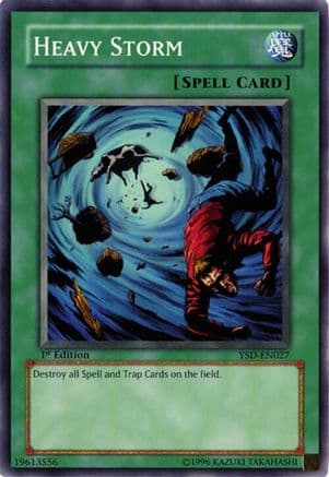 Heavy Storm — Yu-Gi-Oh! card
