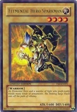 Elemental HERO Sparkman — Yu-Gi-Oh! card
