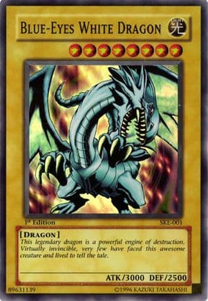 Blue-Eyes White Dragon — Yu-Gi-Oh! card