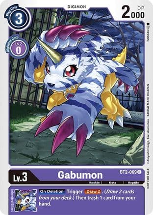 Gabumon - BT2-069 (Official Tournament Pack Vol.3) — Release Special Booster 1.0