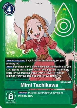 Mimi Tachikawa - BT1-089 (Official Tournament Pack Vol.3) — Release Special Booster 1.0