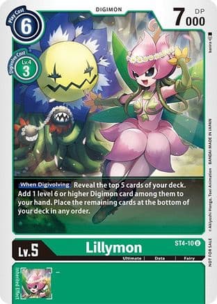Lillymon (Official Tournament Pack Vol.3) — Digimon Card Game card