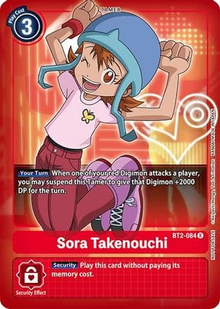 Sora Takenouchi (Official Tournament Pack Vol.3) — Release Special Booster 1.0