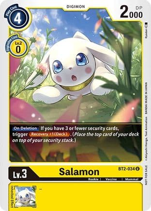 Salamon - BT2-034 (Official Tournament Pack Vol.3) — Release Special Booster 1.0