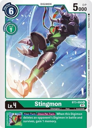 Stingmon (Winner Pack Double Diamond) — Release Special Booster 1.0