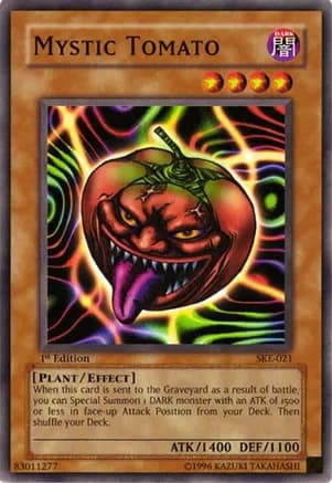 Mystic Tomato — Starter Deck: Kaiba Evolution