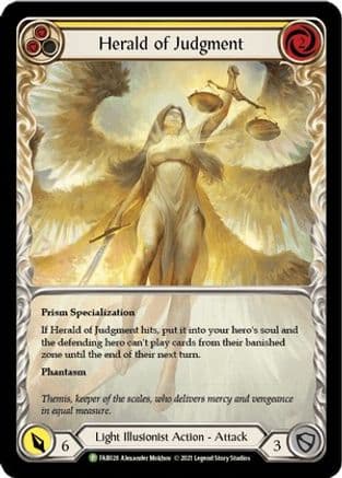 Herald of Judgment - FAB028 — Flesh and Blood: Promo Cards