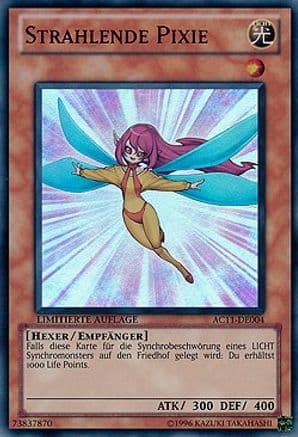Sunny Pixie (German) - "Strahlende Pixie" — Advent Calendar 2011 (Adventskalender) Yu-Gi-Oh! card by KAZUKI TAKAHASHI