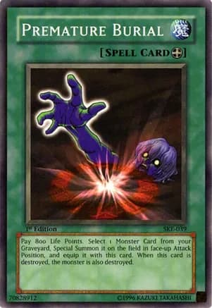 Premature Burial — Starter Deck: Kaiba Evolution
