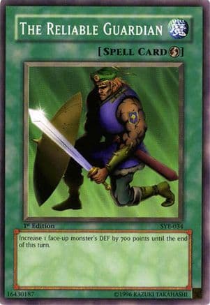 The Reliable Guardian — Starter Deck: Yugi Evolution Yu-Gi-Oh! card by KAZUKI TAKAHASHI