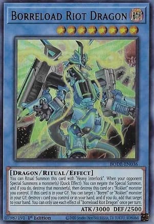 Borreload Riot Dragon — Burst of Destiny