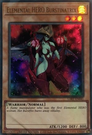Elemental Hero Burstinatrix — The Lost Art Promotion