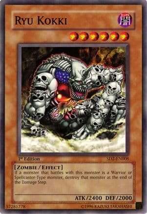 Ryu Kokki — Structure Deck: Zombie Madness Yu-Gi-Oh! card by KAZUKI TAKAHASHI