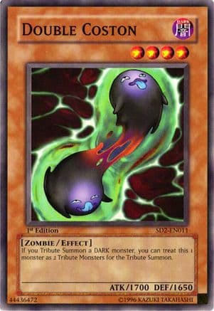 Double Coston — Structure Deck: Zombie Madness Yu-Gi-Oh! card by KAZUKI TAKAHASHI