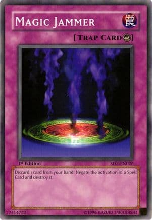 Magic Jammer — Structure Deck: Zombie Madness Yu-Gi-Oh! card by KAZUKI TAKAHASHI