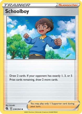 Schoolboy — SWSH08: Fusion Strike Pokémon TCG card by kirisAki