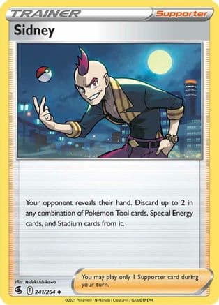Sidney — SWSH08: Fusion Strike Pokémon TCG card by Hideki Ishikawa