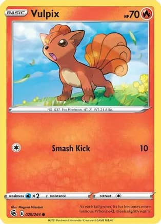 Vulpix (29) — SWSH08: Fusion Strike