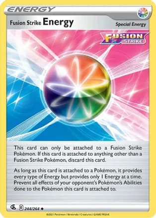 Fusion Strike Energy — SWSH08: Fusion Strike