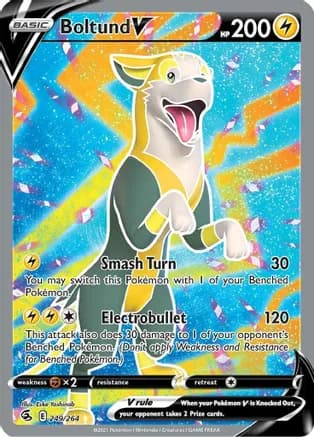 Boltund V (Full Art) — SWSH08: Fusion Strike