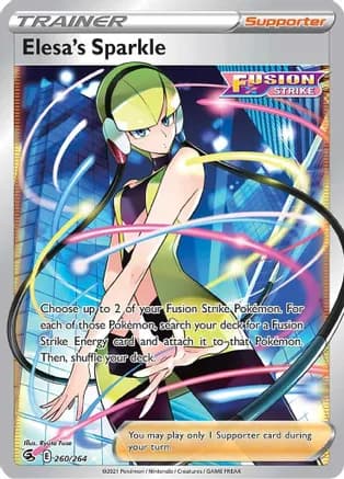 Elesa's Sparkle (Full Art) — SWSH08: Fusion Strike