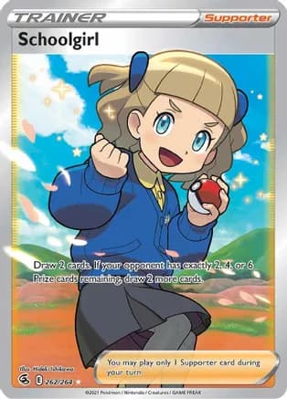 Schoolgirl (Full Art) — SWSH08: Fusion Strike