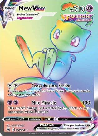 Mew VMAX (Secret) — Pokémon TCG card