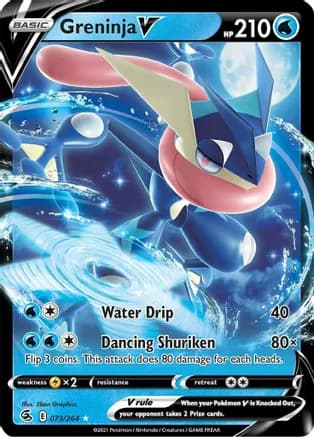 Greninja V — SWSH08: Fusion Strike