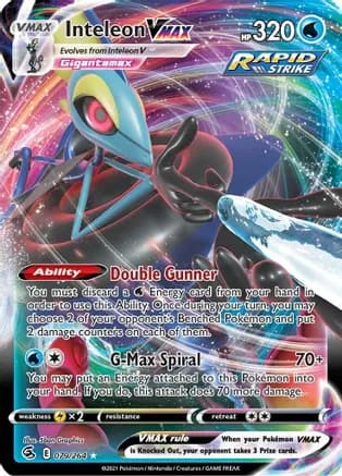 Inteleon VMAX — SWSH08: Fusion Strike