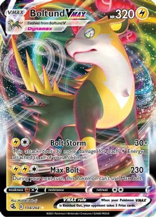 Boltund VMAX — SWSH08: Fusion Strike Pokémon TCG card by PLANETA Tsuji