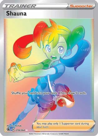 Shauna (Secret) — SWSH08: Fusion Strike